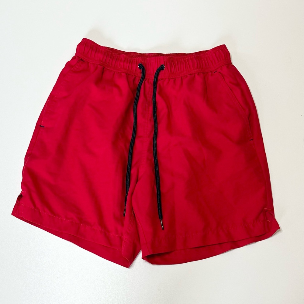 George Men's Red Swim Trunks
